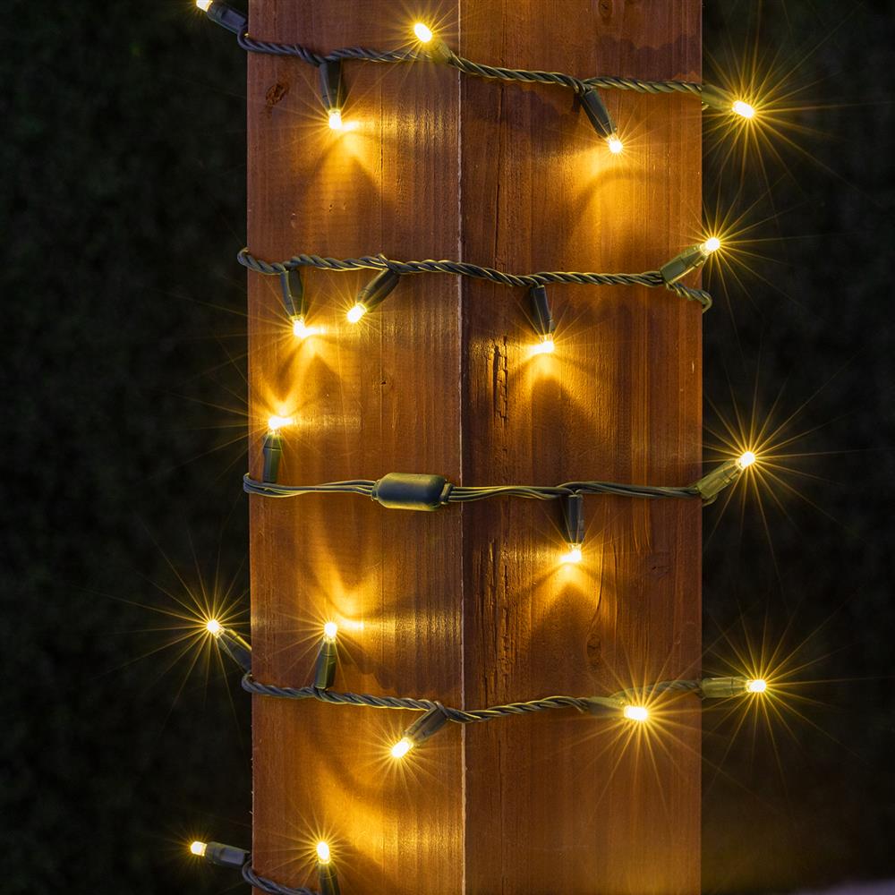 Mini lights with 2.5-inch spacing